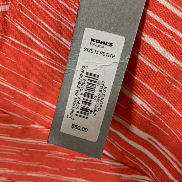 NWT Apt. 9 Maxi Dress - Picture 2 of 4